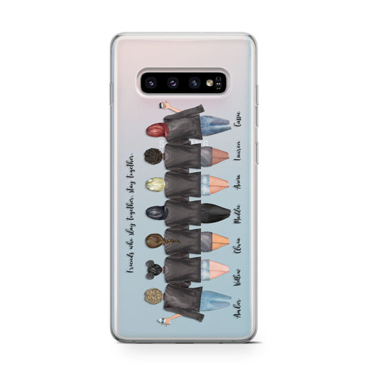 7 Best Friends with Names Protective Samsung Galaxy Case