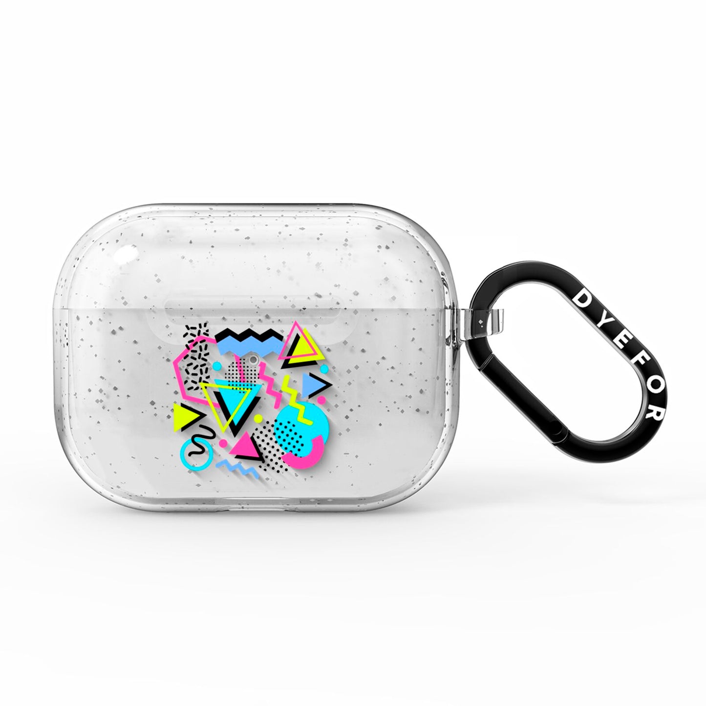 80s Retro AirPods Pro Glitter Case