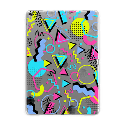 80s Retro Apple iPad Silver Case