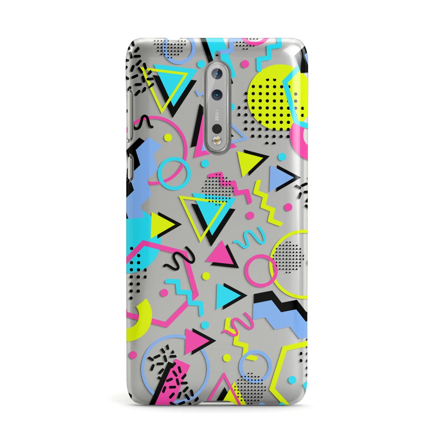 Clear 80s Retro Nokia Case