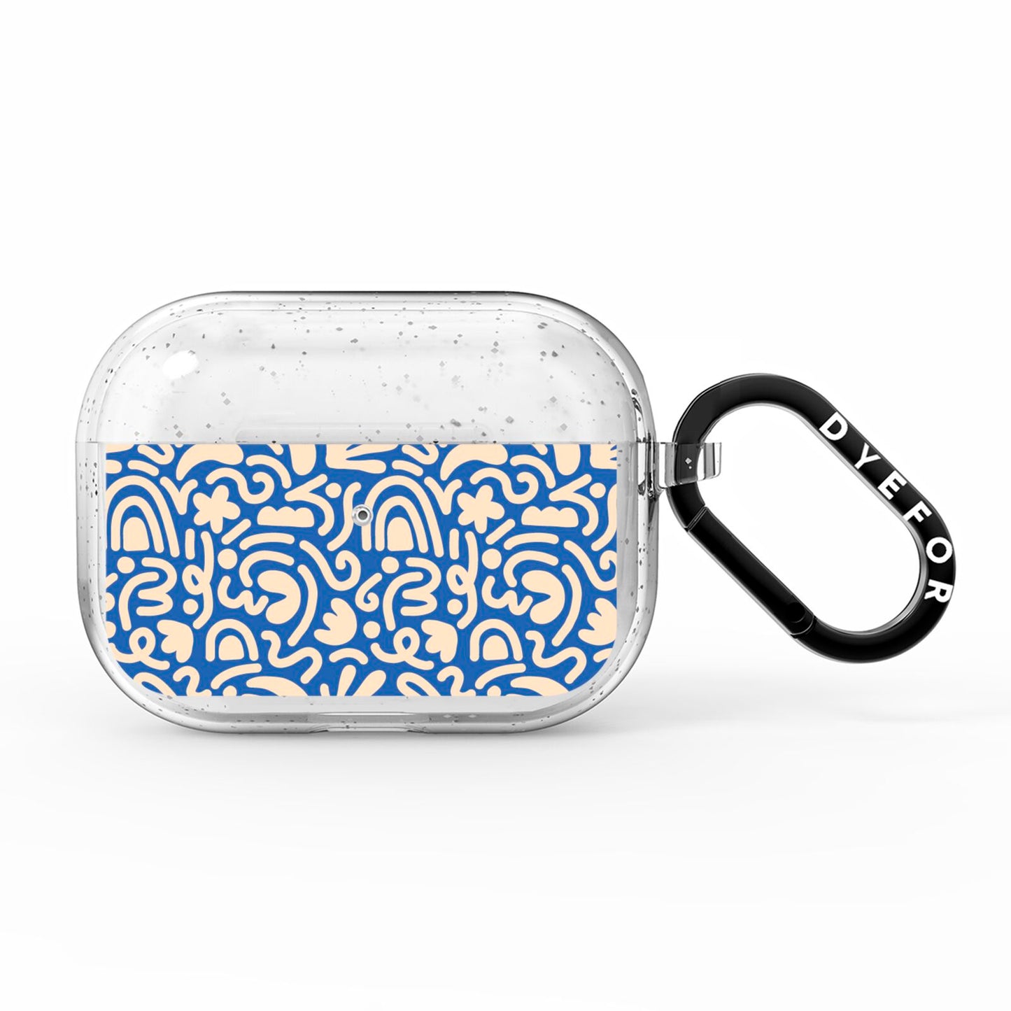 Abstract AirPods Pro Glitter Case