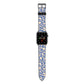 Abstract Apple Watch Strap with Space Grey Hardware