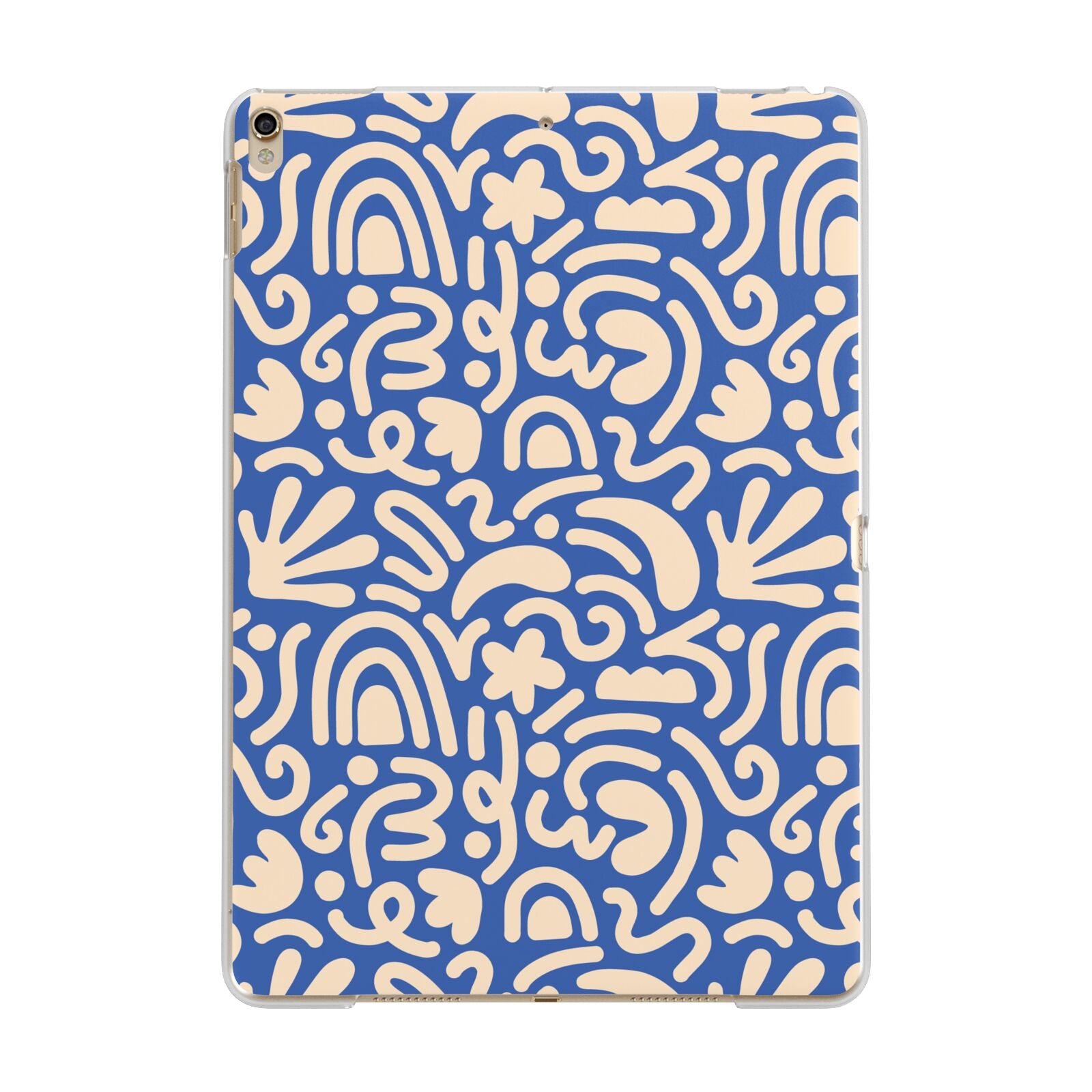 Abstract Apple iPad Gold Case