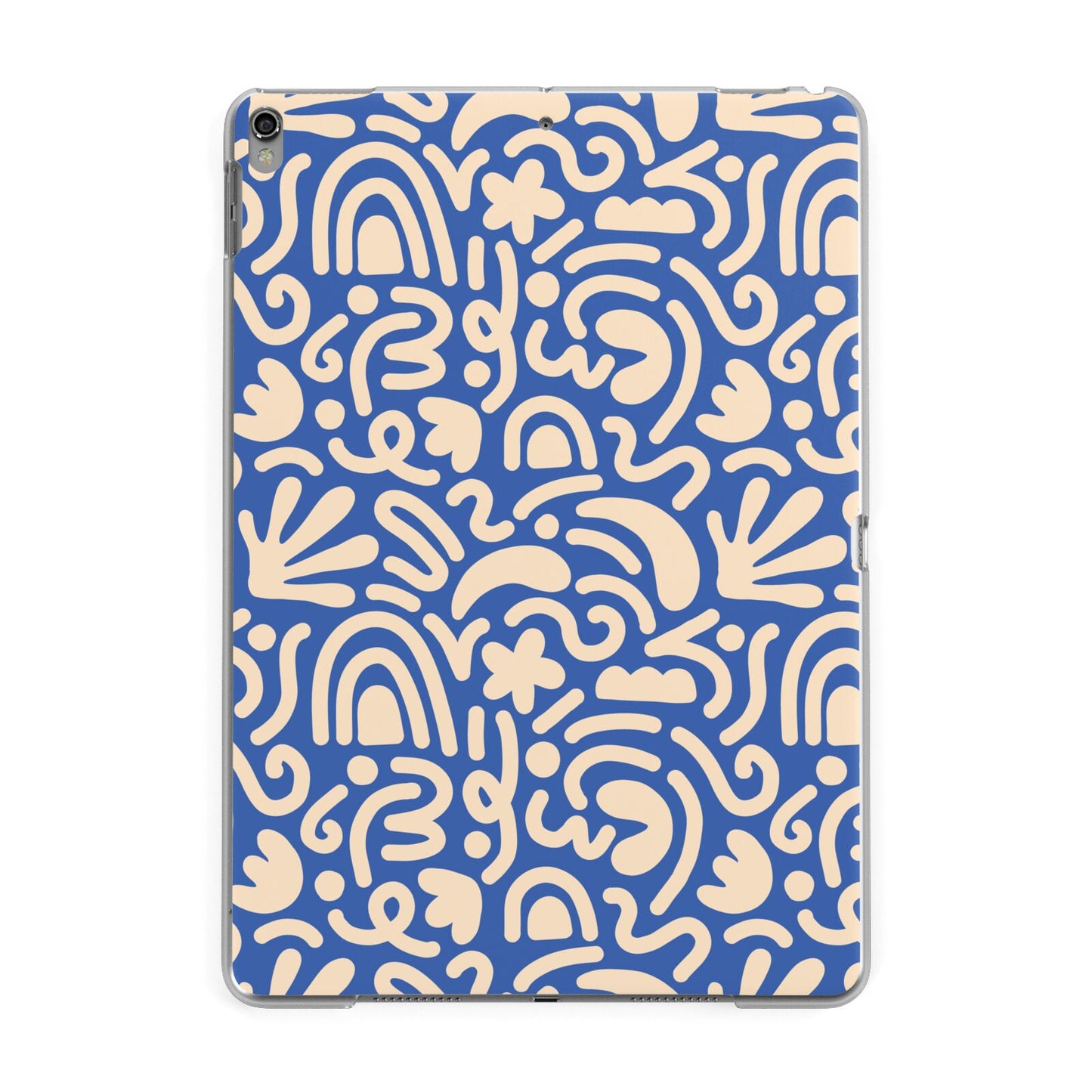 Abstract Apple iPad Grey Case