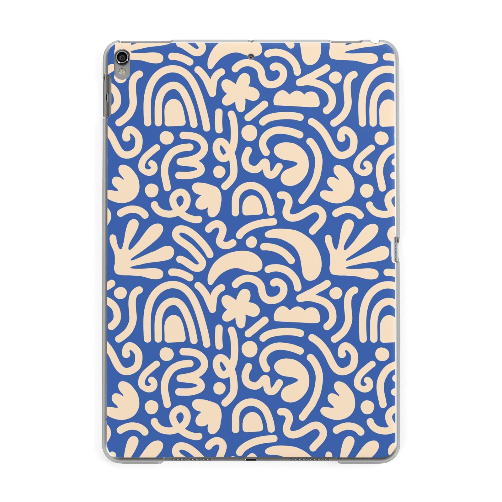 Abstract Apple iPad Grey Case