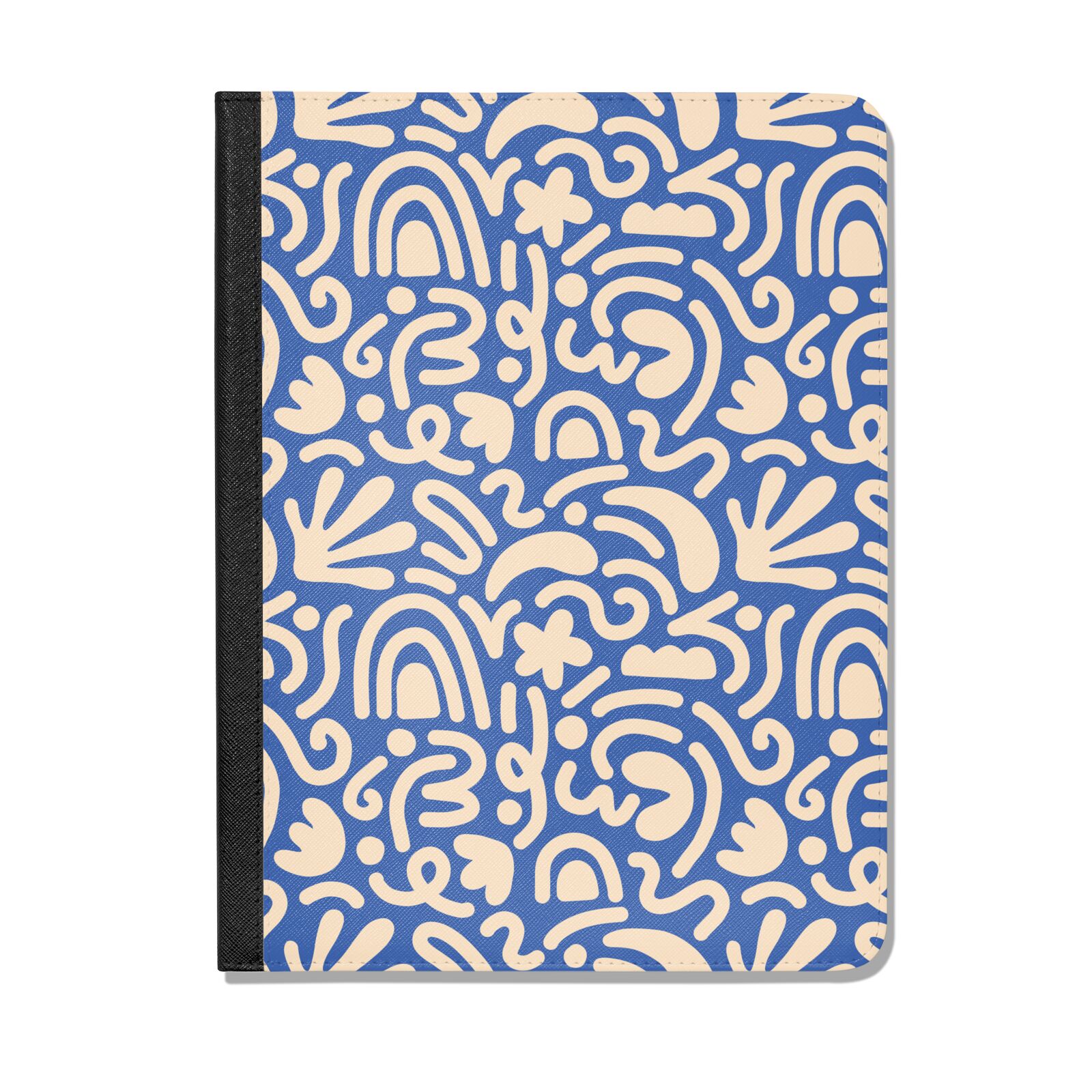 Abstract Apple iPad Leather Folio Case