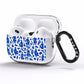 Abstract Art AirPods Pro Clear Case Side Image