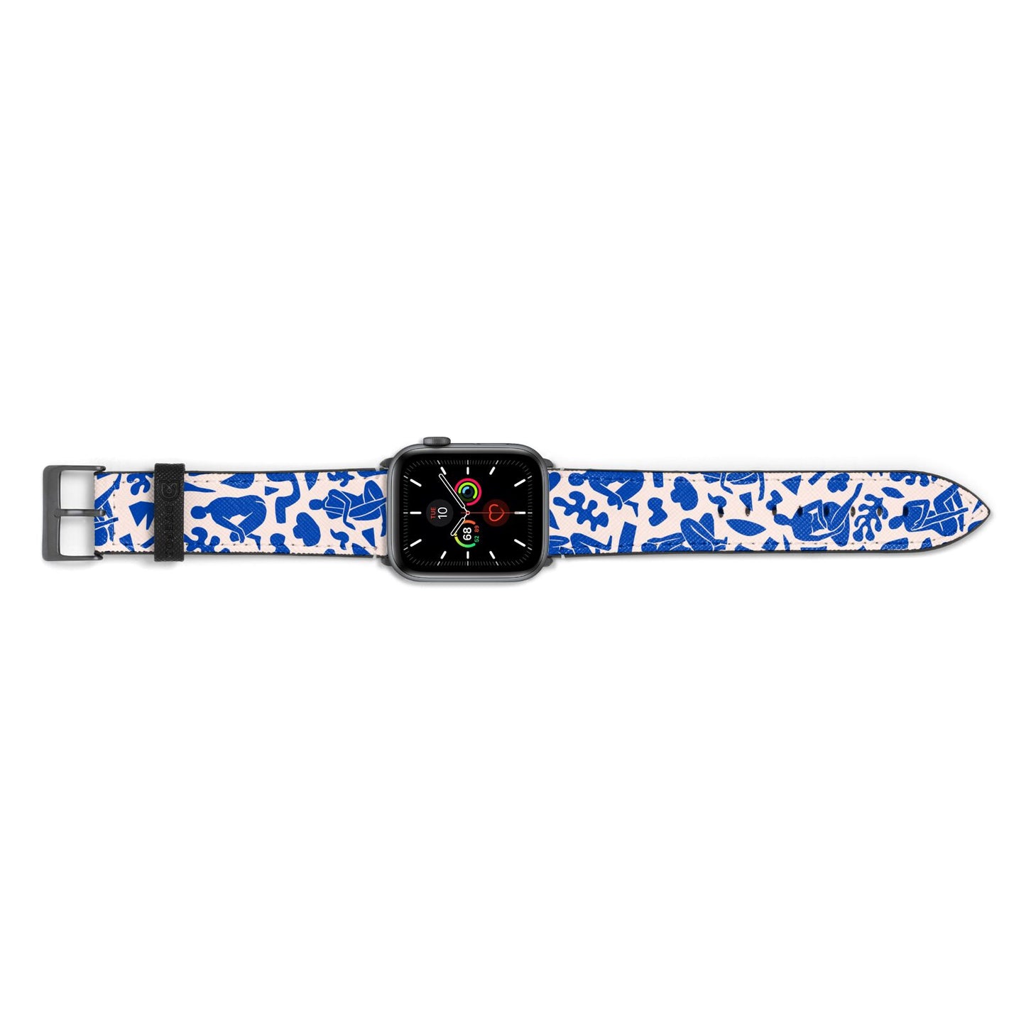 Abstract Art Apple Watch Strap Landscape Image Space Grey Hardware