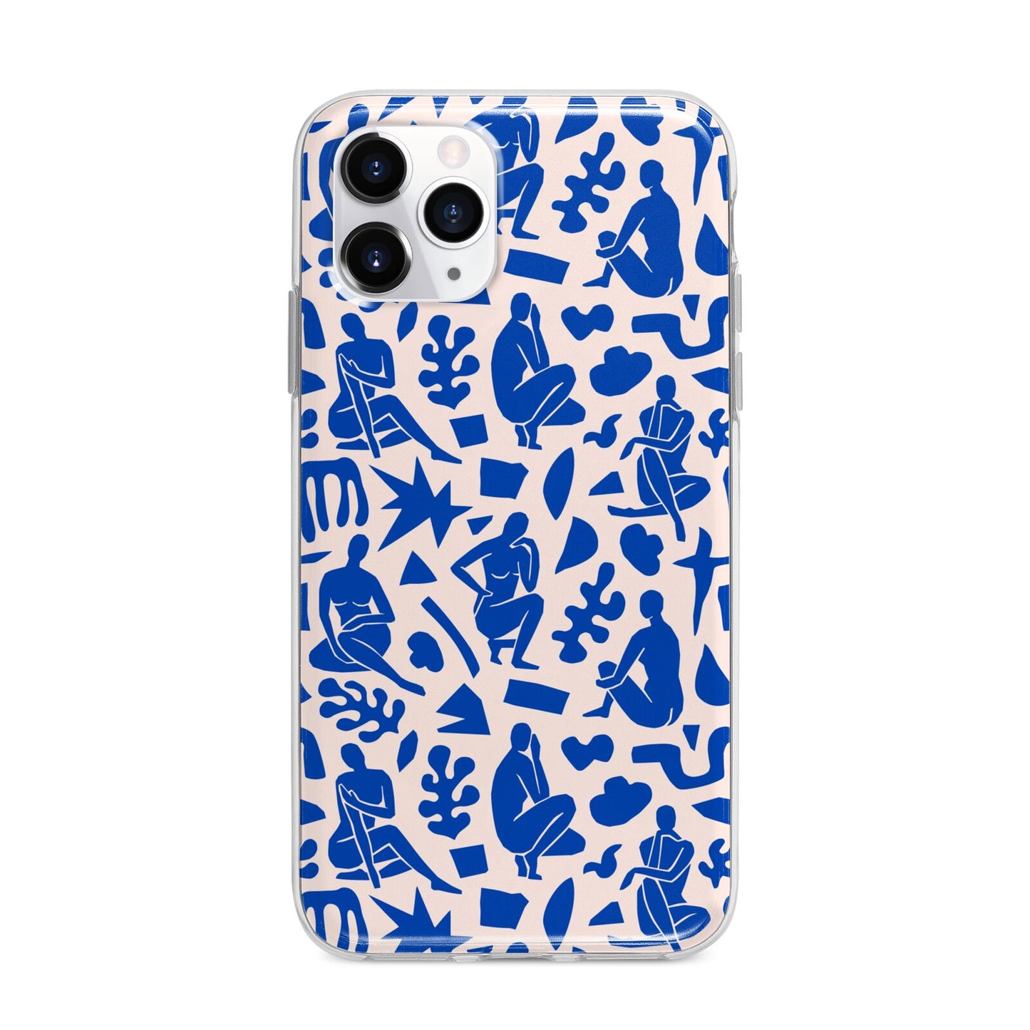 Abstract Art Apple iPhone 11 Pro Max in Silver with Bumper Case