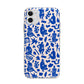 Abstract Art Apple iPhone 11 in White with Bumper Case