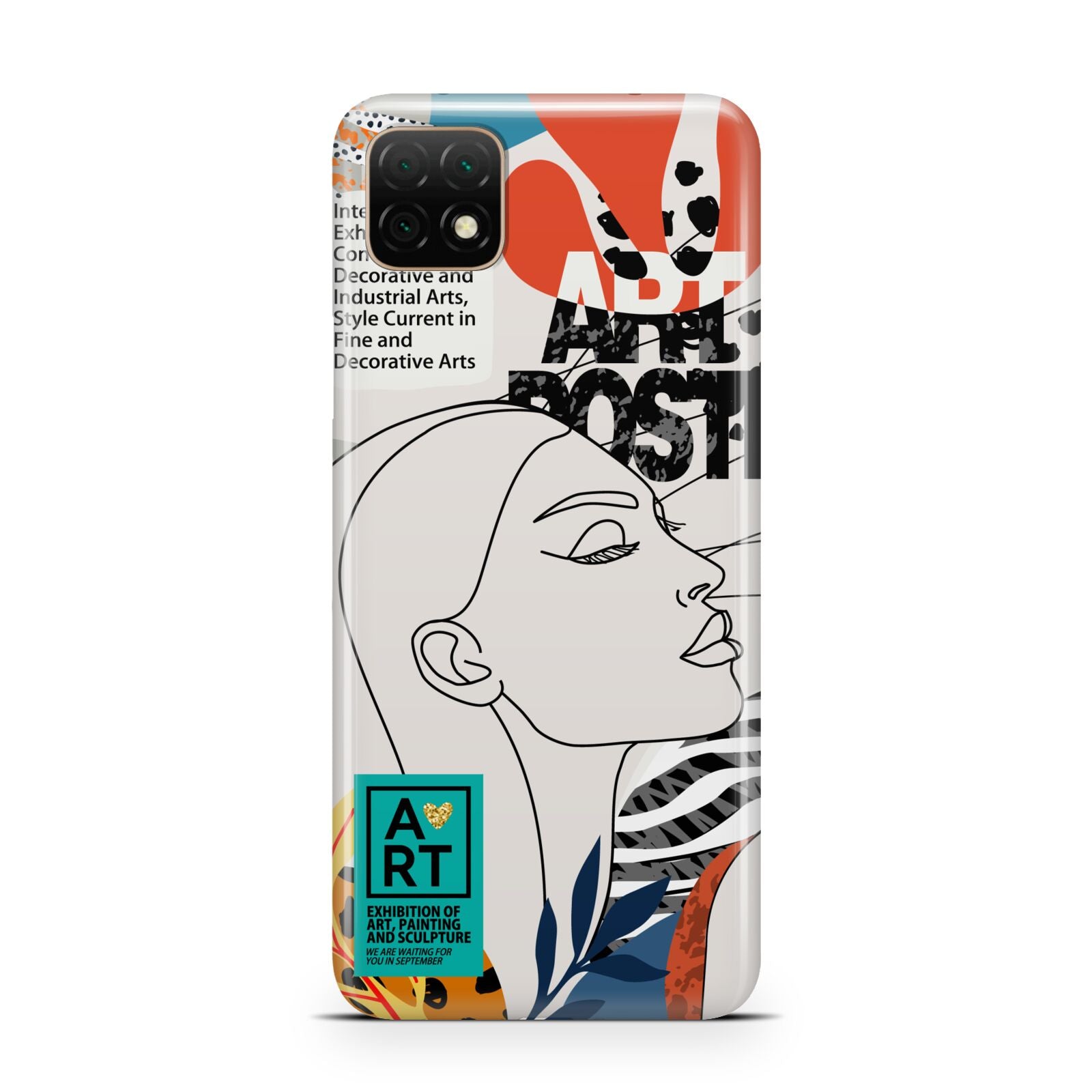 Abstract Art Poster Huawei Enjoy 20 Phone Case