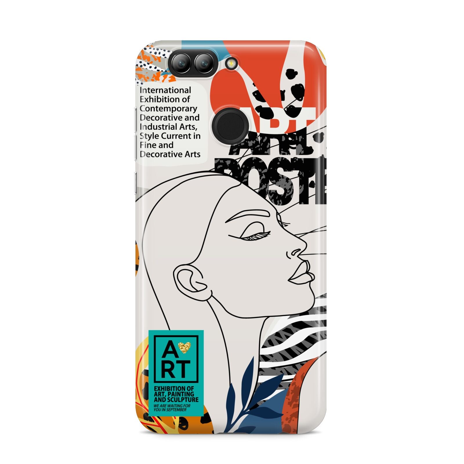 Abstract Art Poster Huawei Nova 2s Phone Case