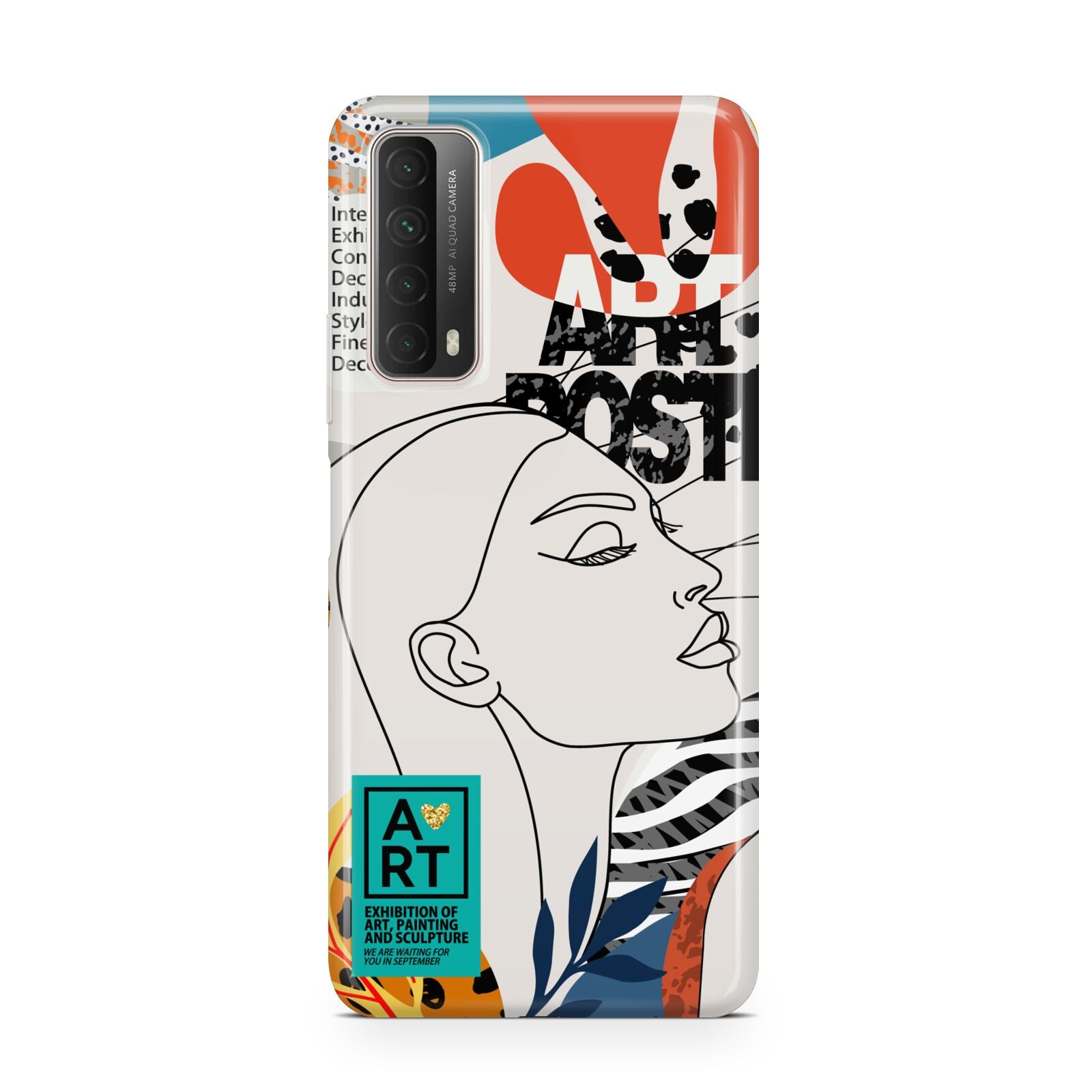 Abstract Art Poster Huawei P Smart 2021