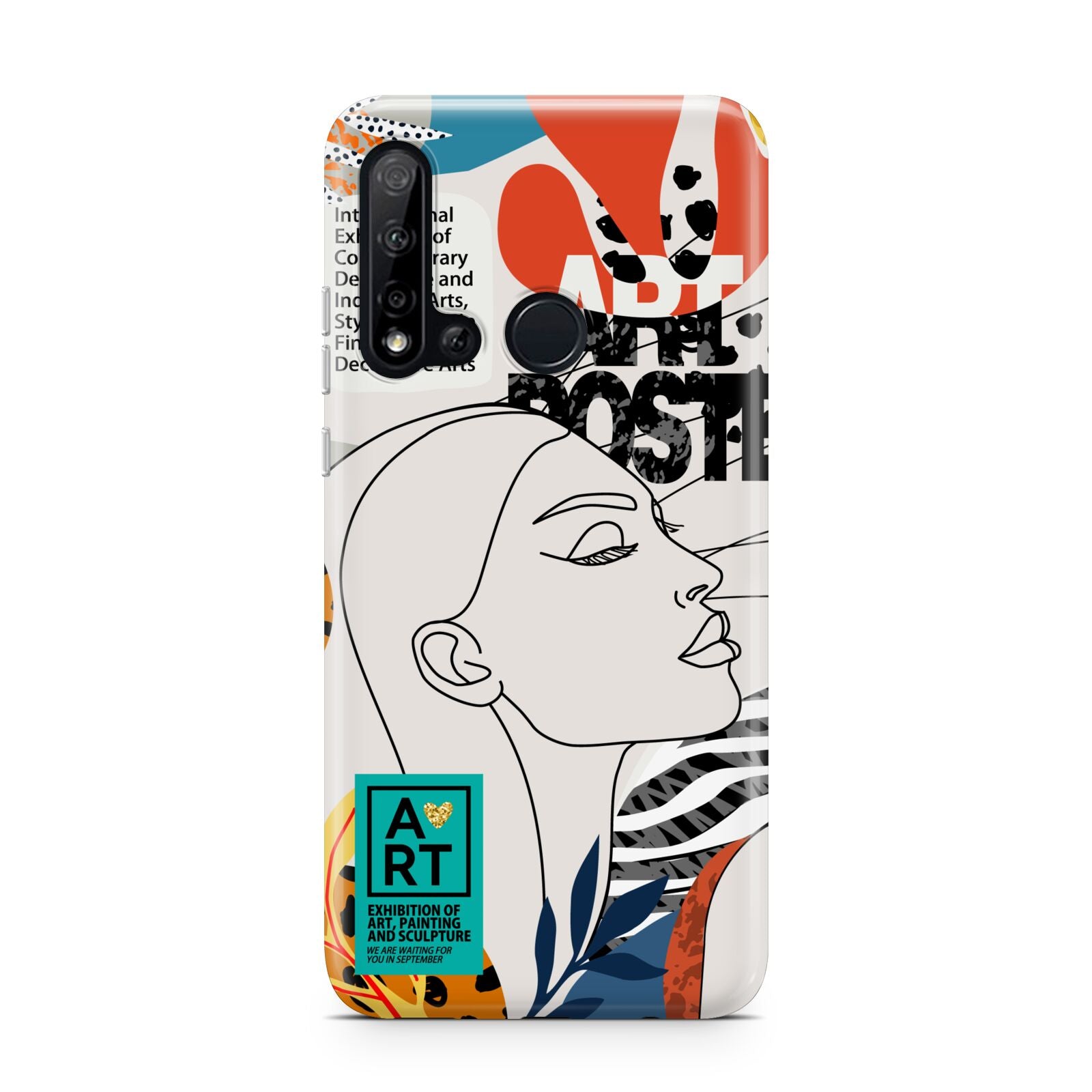 Abstract Art Poster Huawei P20 Lite 5G Phone Case