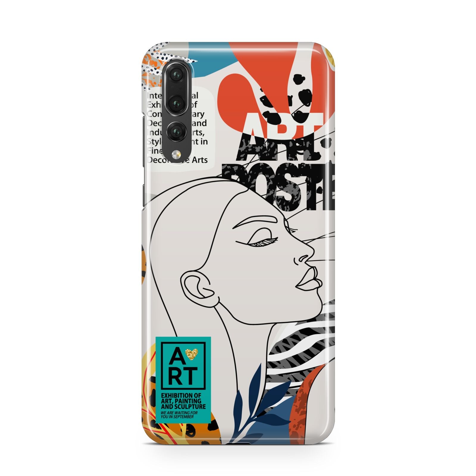 Abstract Art Poster Huawei P20 Pro Phone Case