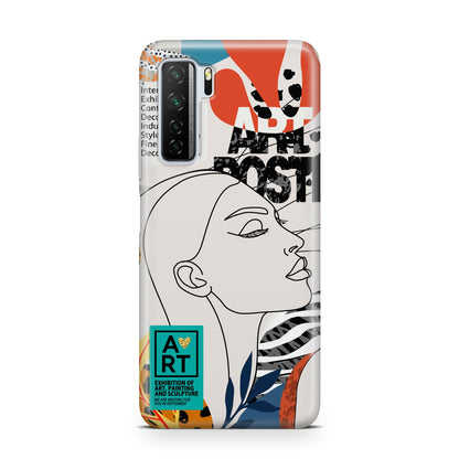 Abstract Art Poster Huawei P40 Lite 5G Phone Case