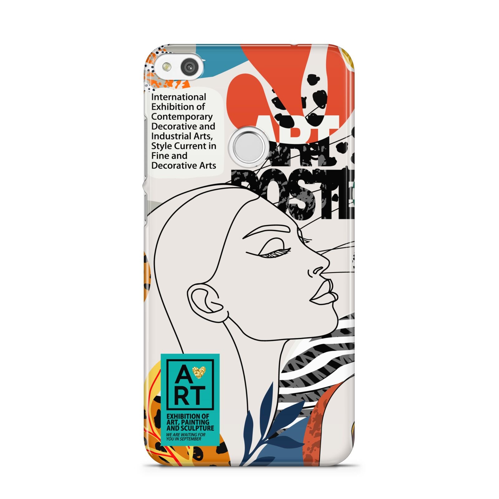 Abstract Art Poster Huawei P8 Lite Case