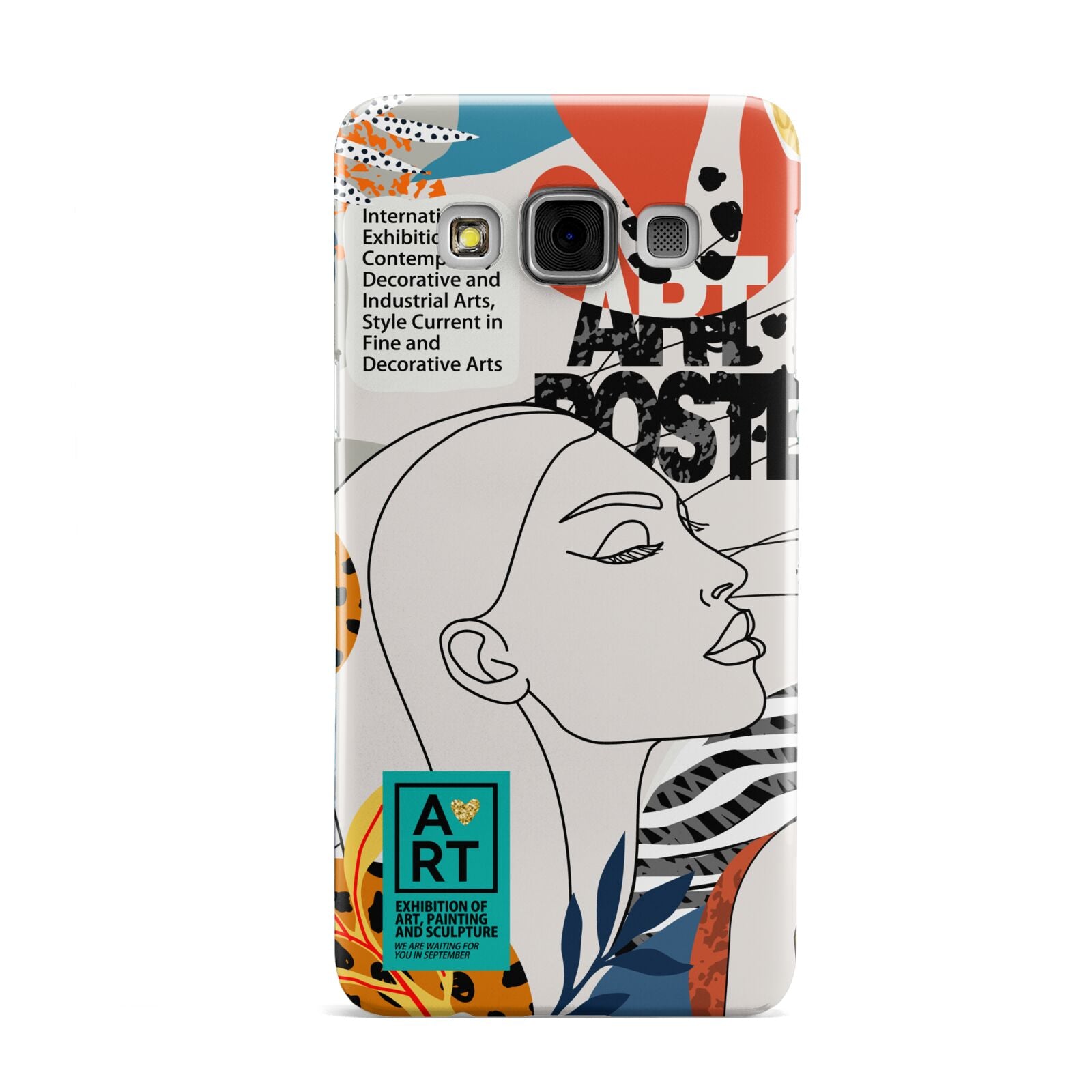 Abstract Art Poster Samsung Galaxy A3 Case