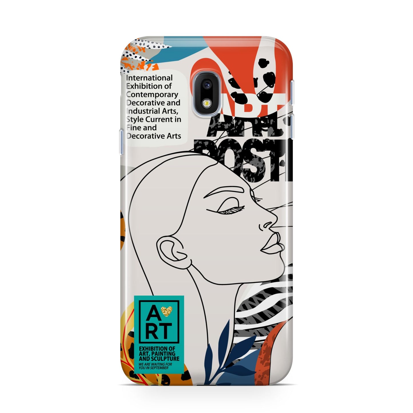 Abstract Art Poster Samsung Galaxy J3 2017 Case