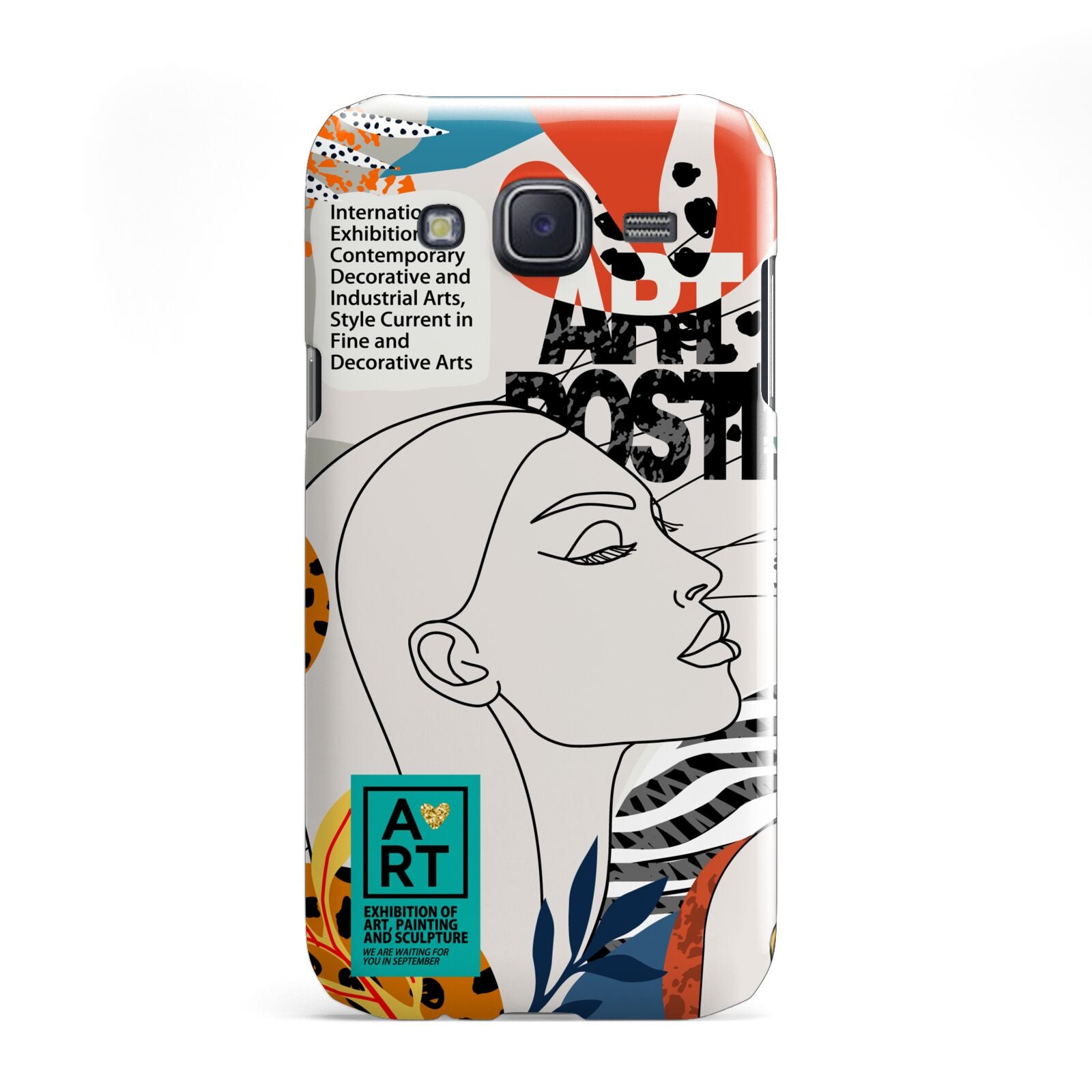 Abstract Art Poster Samsung Galaxy J5 Case