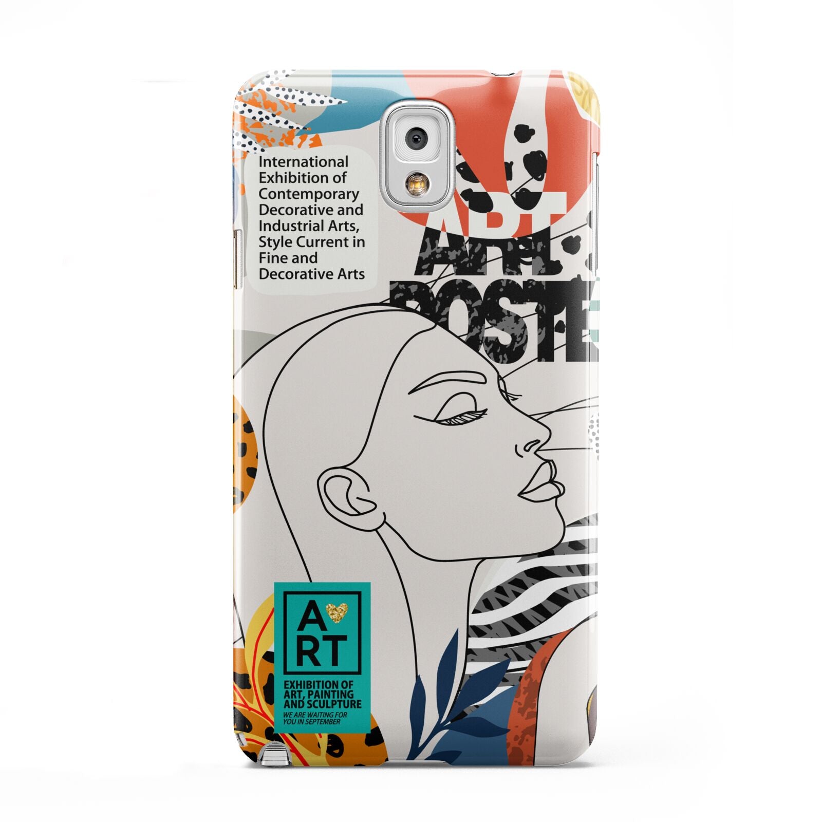 Abstract Art Poster Samsung Galaxy Note 3 Case