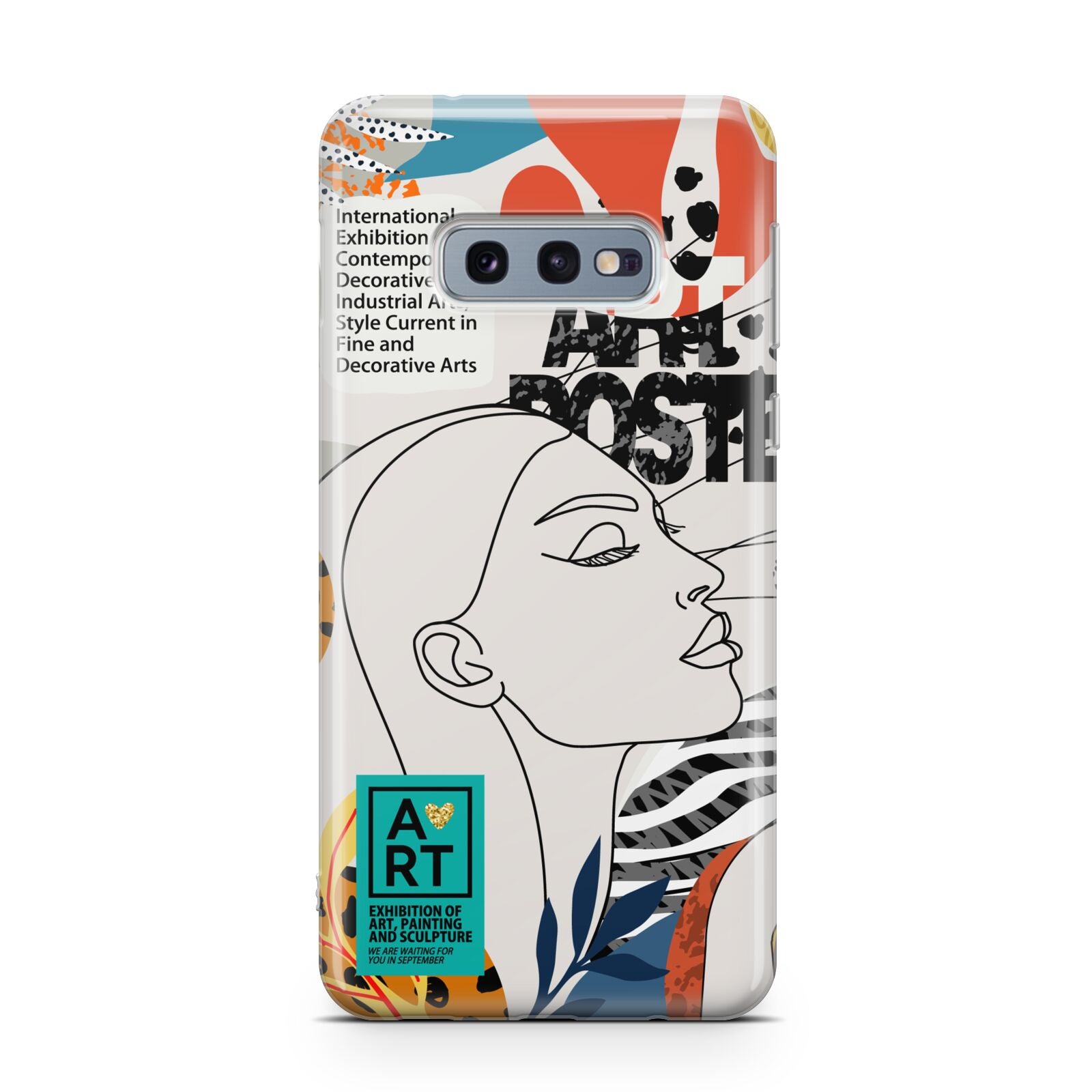 Abstract Art Poster Samsung Galaxy S10E Case