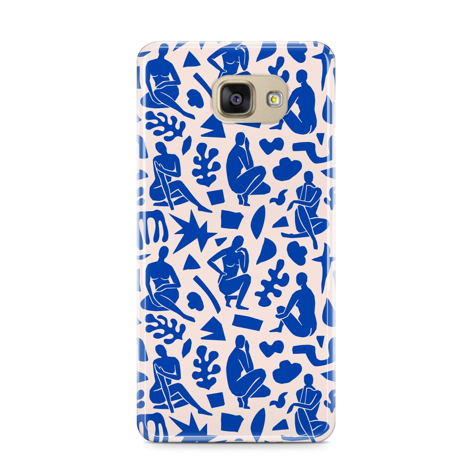 Abstract Art Samsung Galaxy A9 2016 Case on gold phone