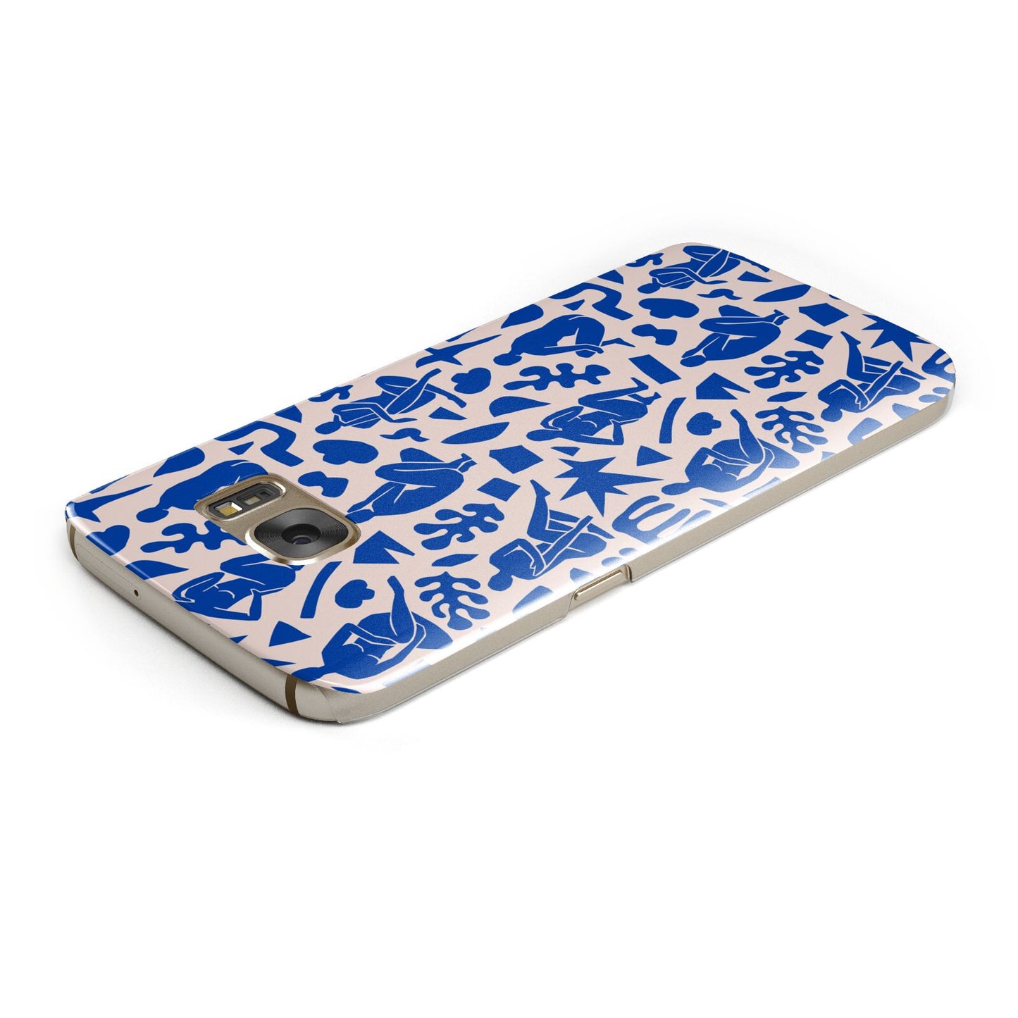 Abstract Art Samsung Galaxy Case Top Cutout