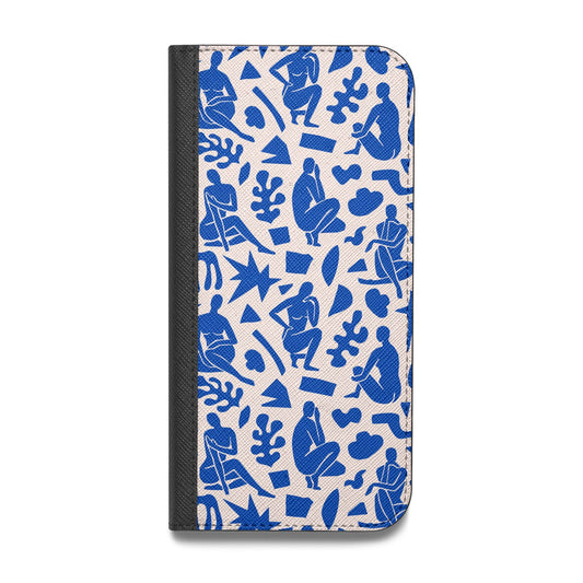 Abstract Art Vegan Leather Flip Samsung Case