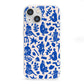 Abstract Art iPhone 13 Mini Clear Bumper Case
