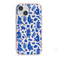 Abstract Art iPhone 13 Mini TPU Impact Case with Pink Edges