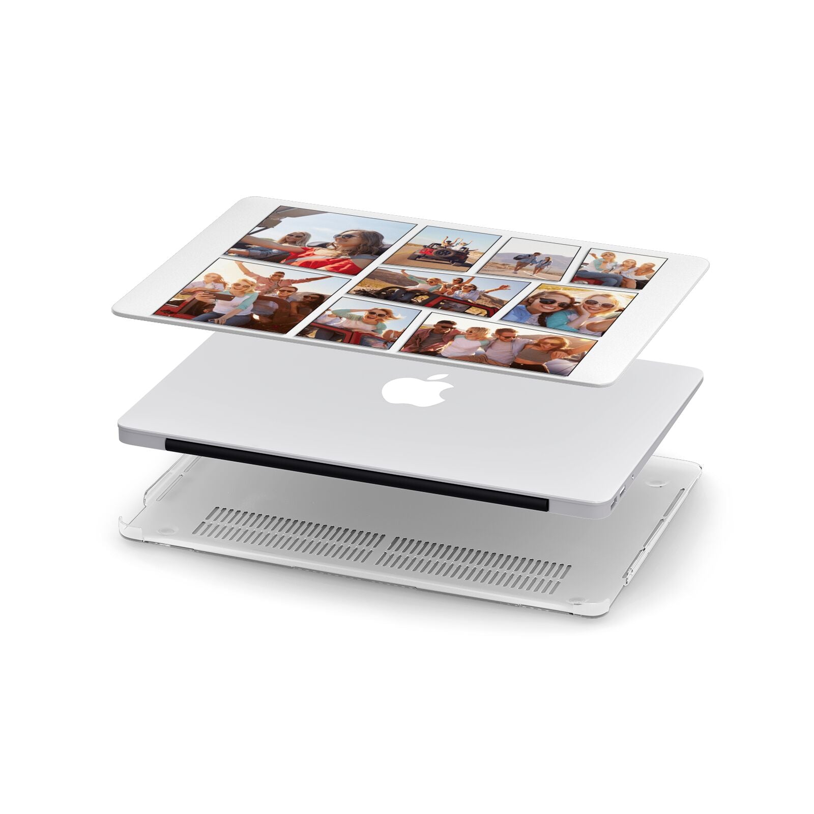 Abstract Comic Strip Photo Apple MacBook Case in Detail