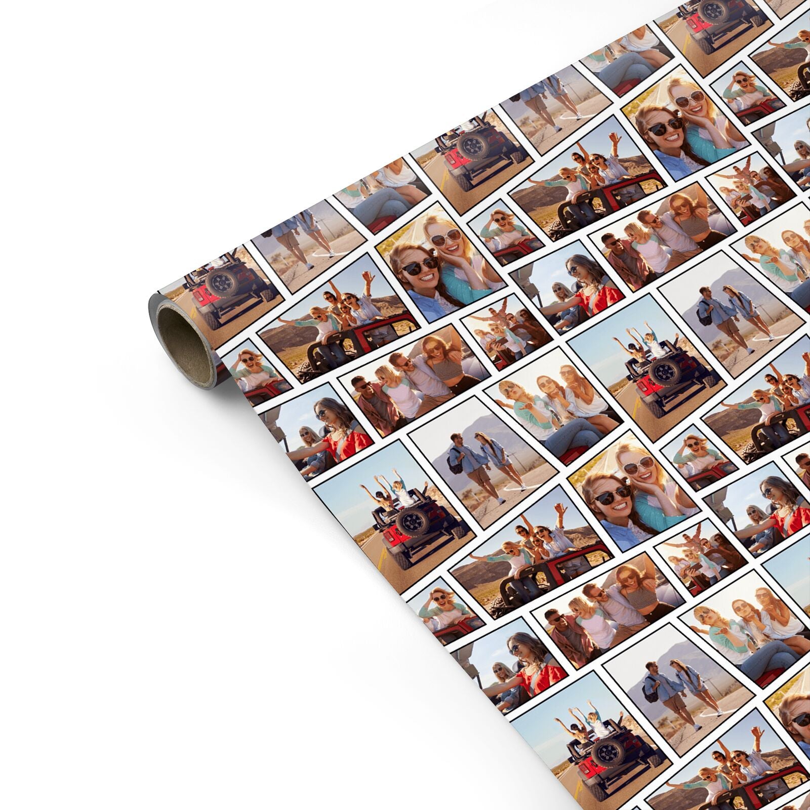 Abstract Comic Strip Photo Personalised Gift Wrap