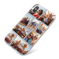 Abstract Comic Strip Photo iPhone X Bumper Case on Silver iPhone