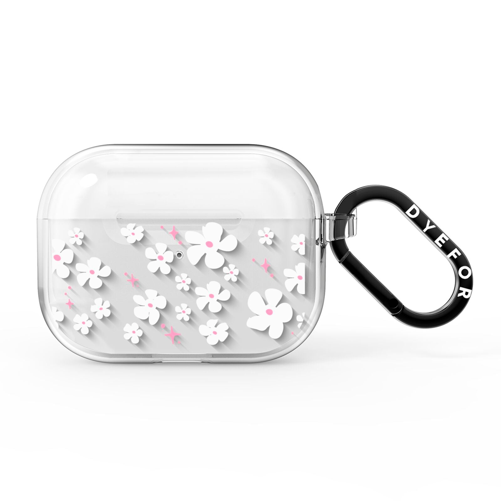 Abstract Daisy AirPods Pro Clear Case