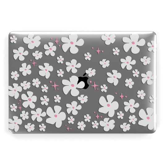 Abstract Daisy Apple MacBook Case