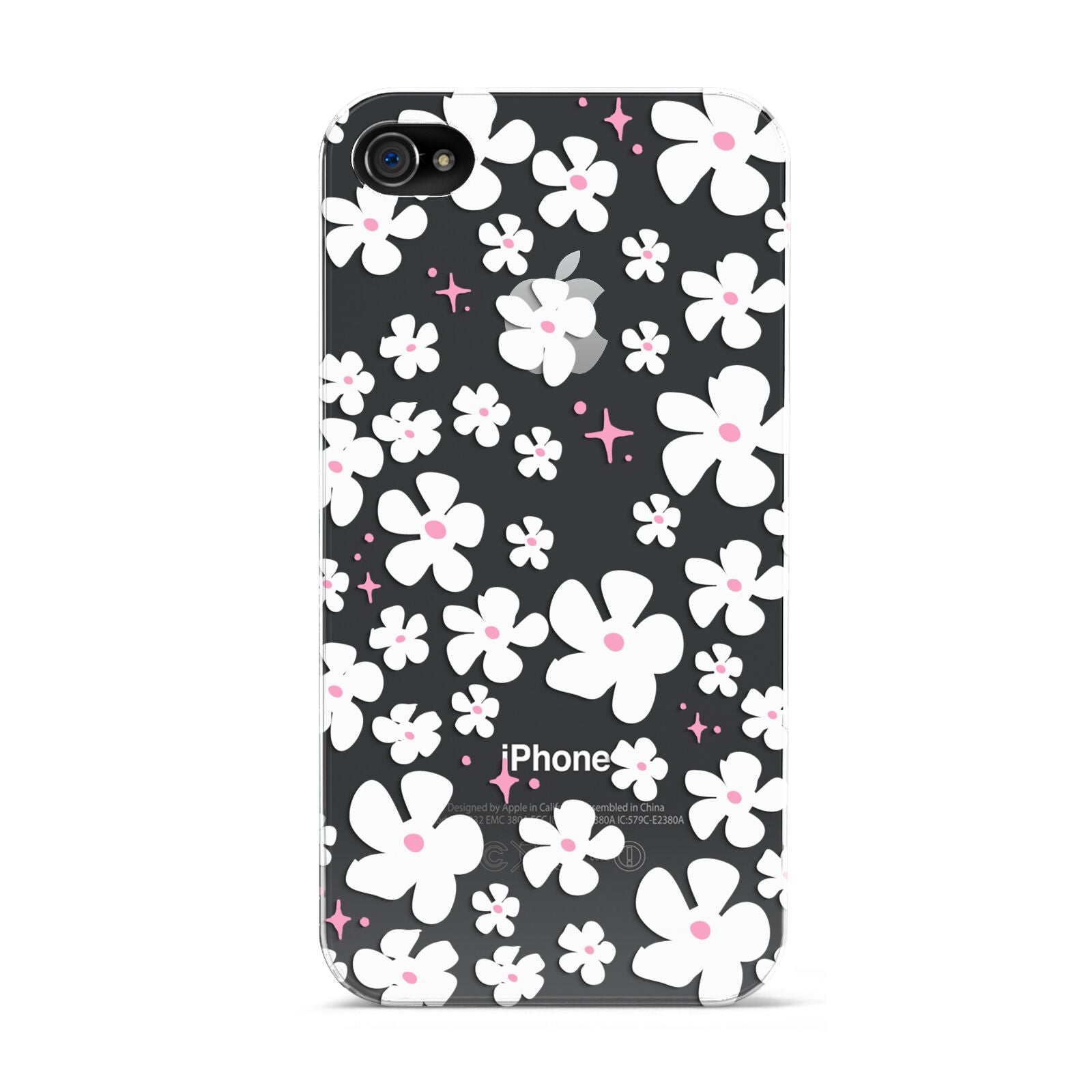 Abstract Daisy Apple iPhone 4s Case