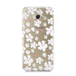 Abstract Daisy Samsung Galaxy A5 2017 Case on gold phone
