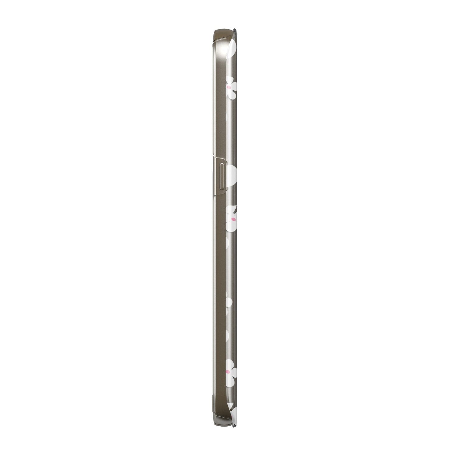 Abstract Daisy Samsung Galaxy Case Side View