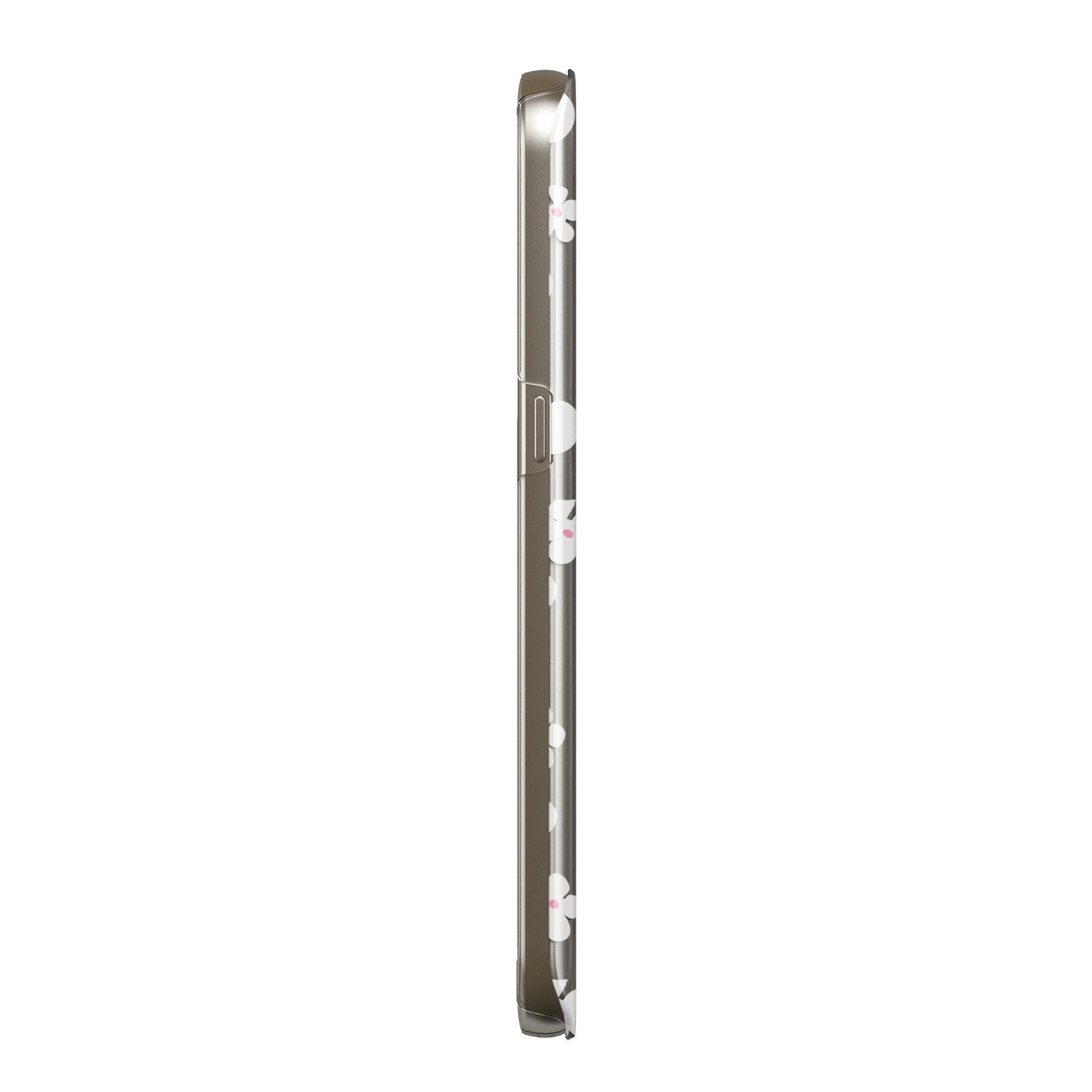 Abstract Daisy Samsung Galaxy Case Side View