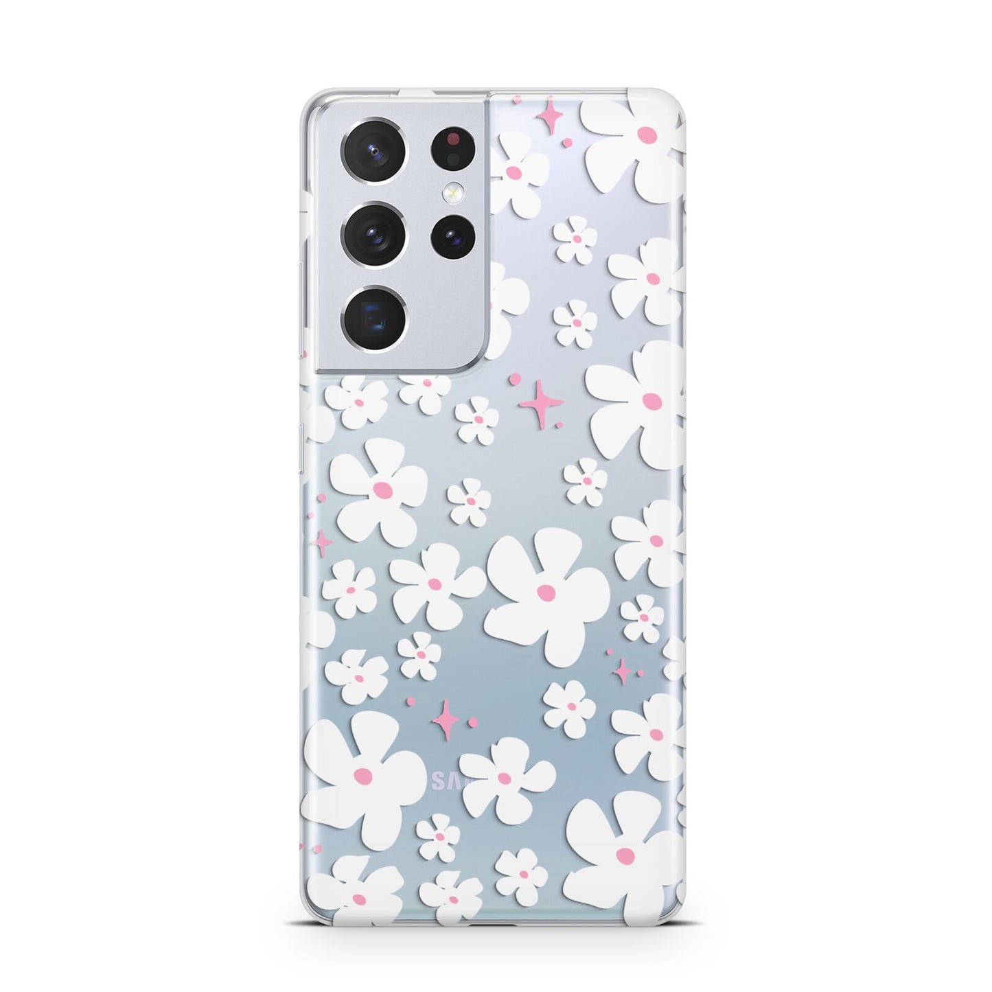 Abstract Daisy Samsung S21 Ultra Case