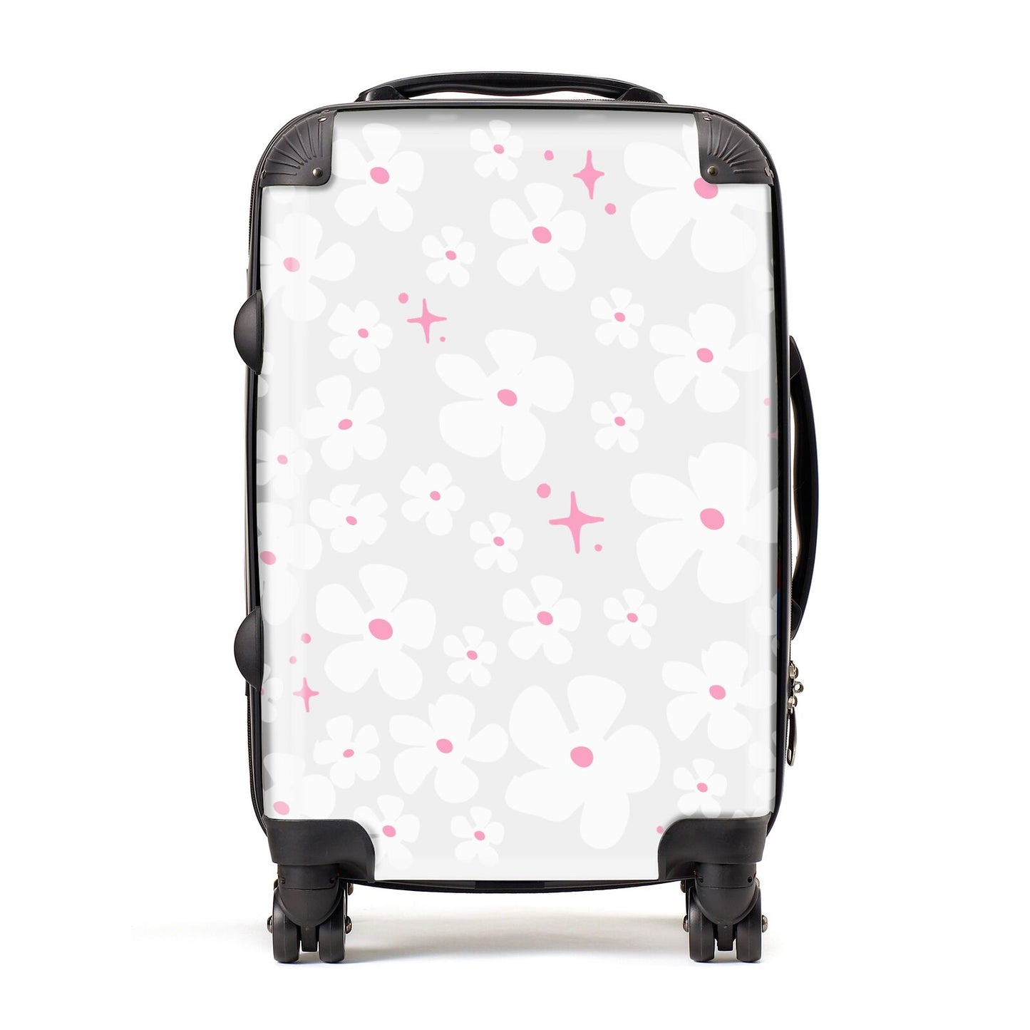 Abstract Daisy Suitcase