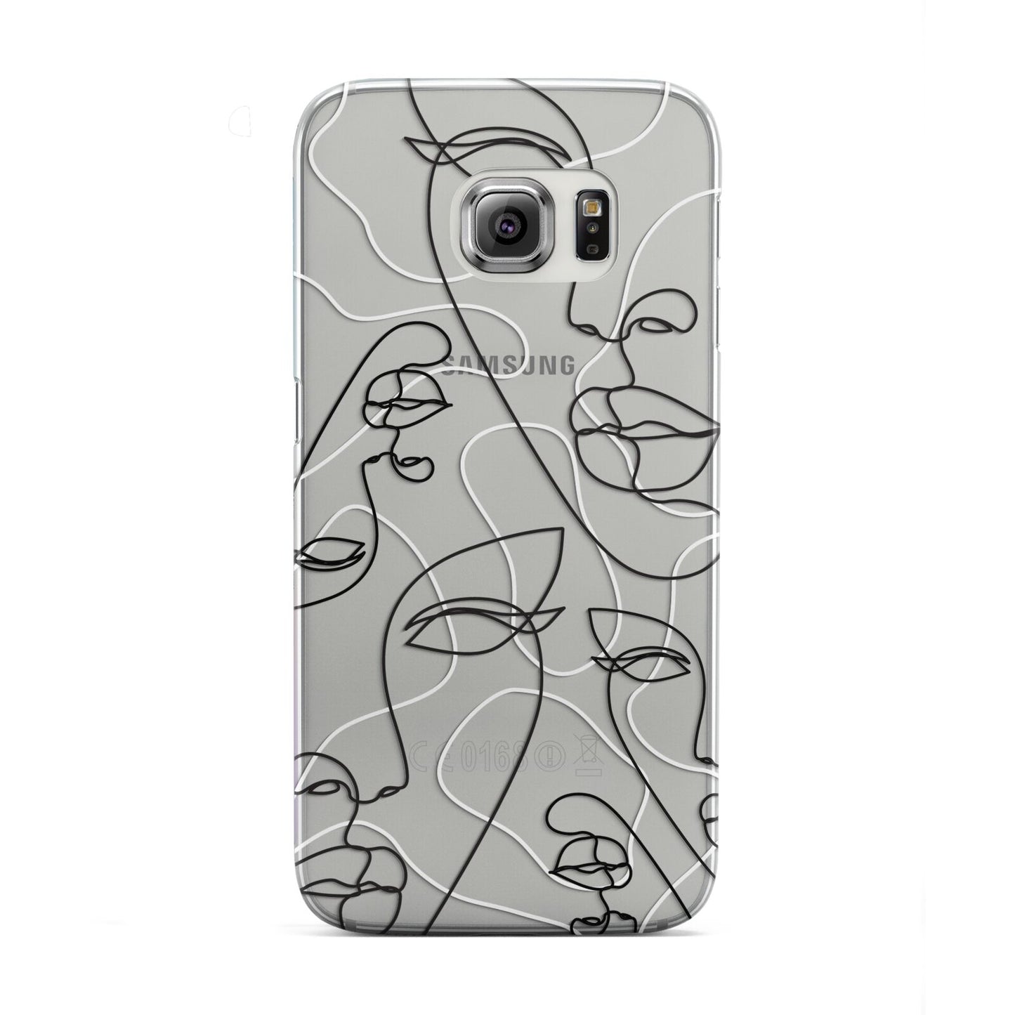 Abstract Face Samsung Galaxy S6 Edge Case