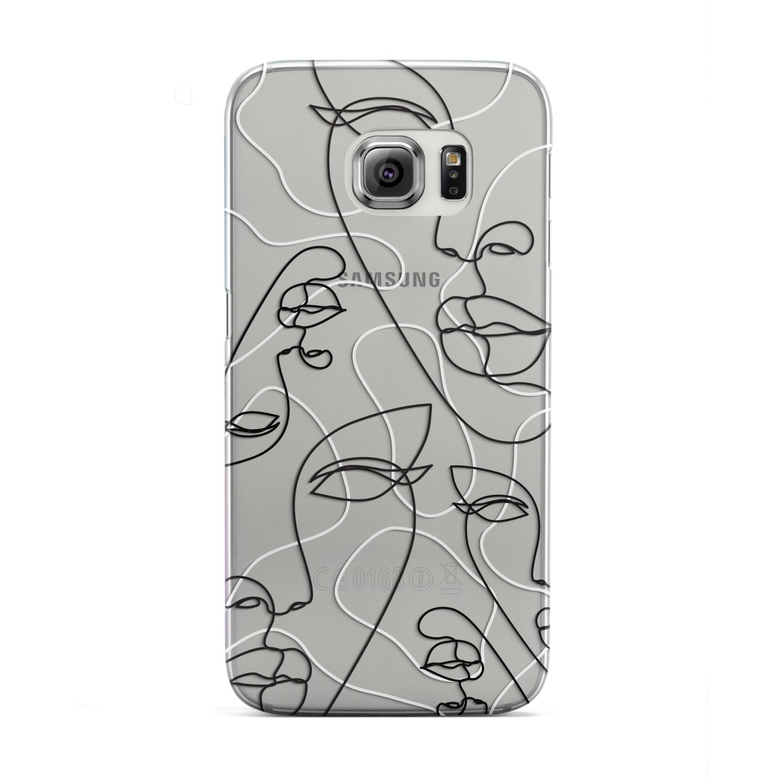 Abstract Face Samsung Galaxy S6 Edge Case