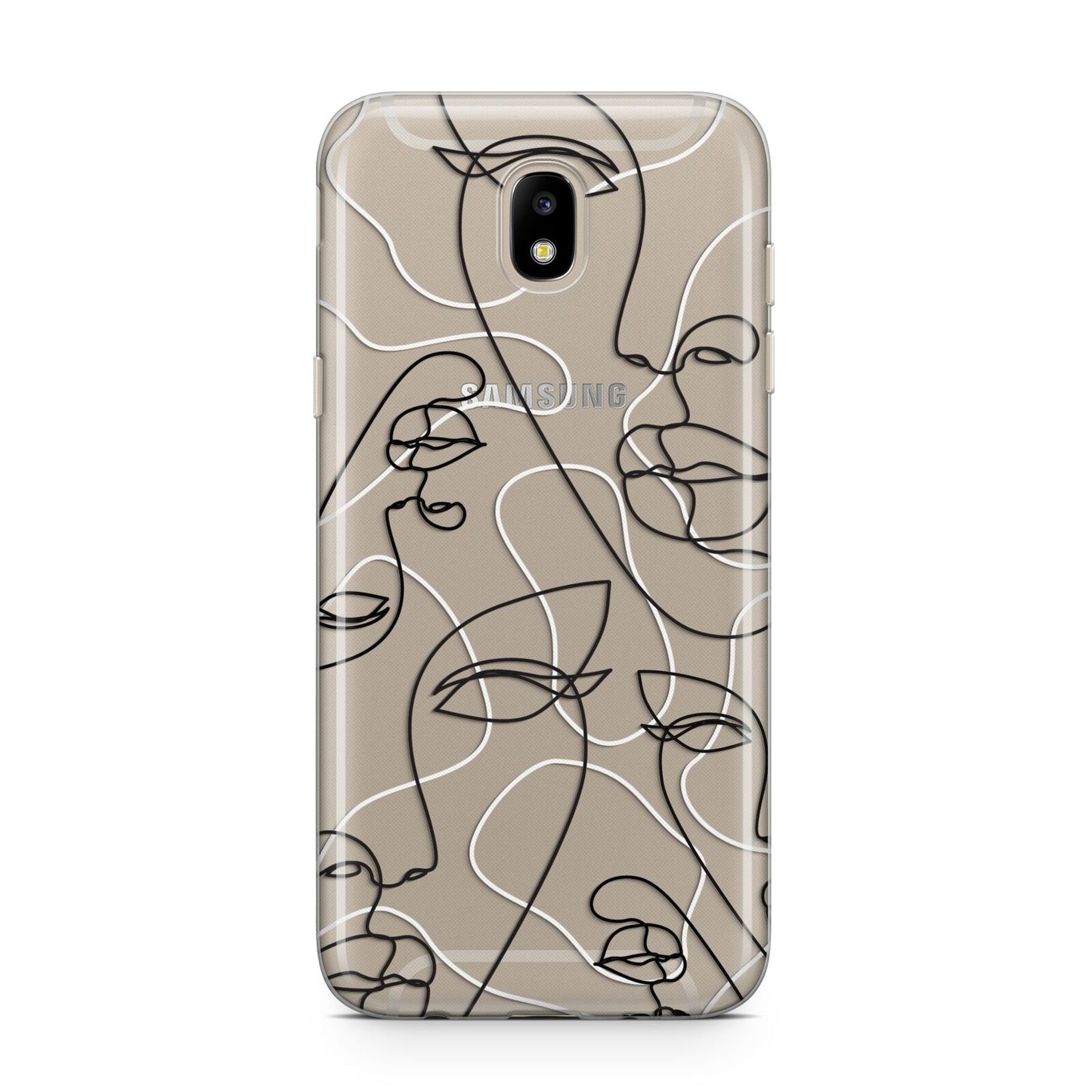 Abstract Face Samsung J5 2017 Case