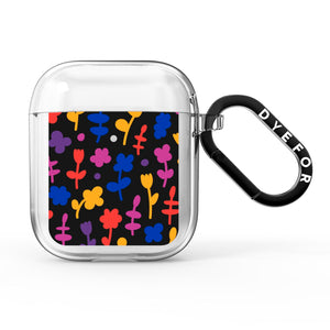 Abstract Floral AirPods Case