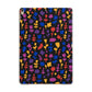 Abstract Floral Apple iPad Gold Case