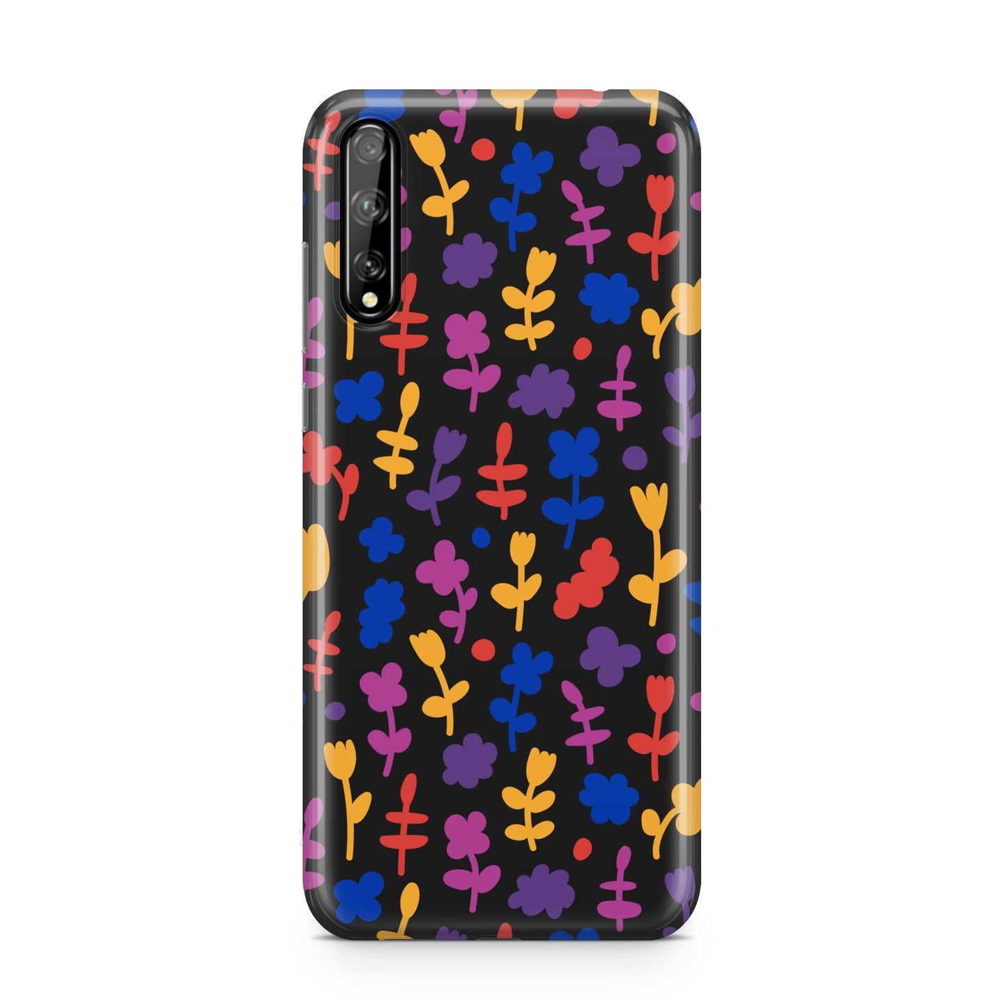 Abstract Floral Huawei Enjoy 10s Phone Case