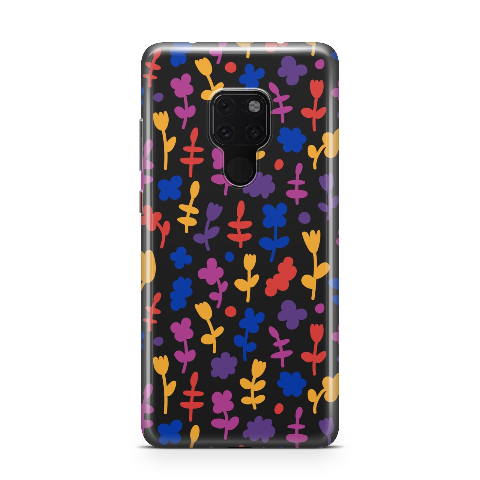 Abstract Floral Huawei Mate 20 Phone Case