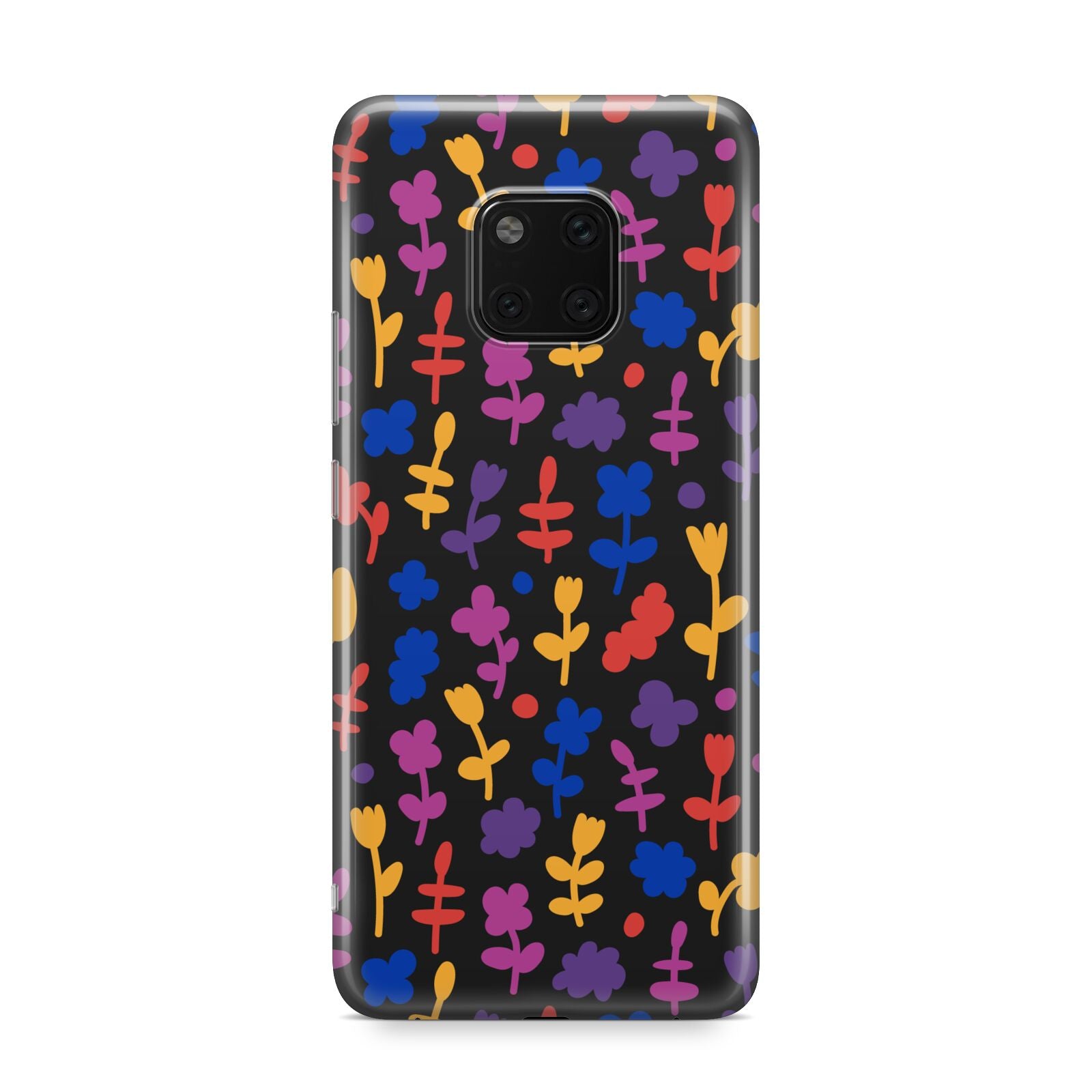Abstract Floral Huawei Mate 20 Pro Phone Case